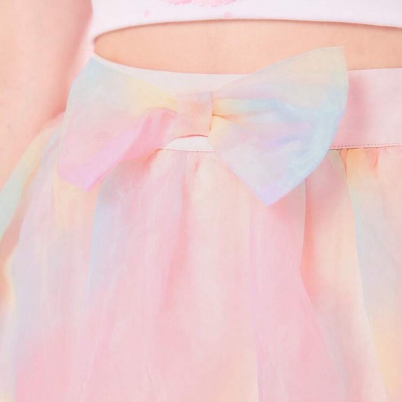 ROMWE for SHEIN Ballet Core Tutu Rainbow Color- Zip Side. Adult Small - Picture 8 of 11